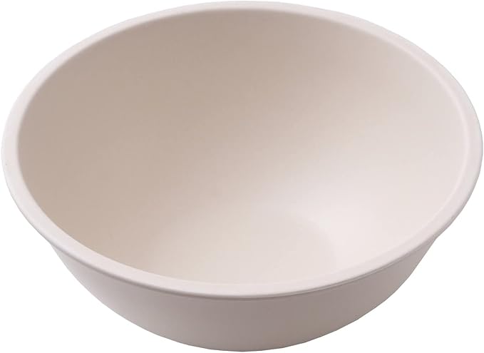 Chef Craft Eco Bamboo Fiber Mixing Bowl, 2 Quart Capacity, Natural