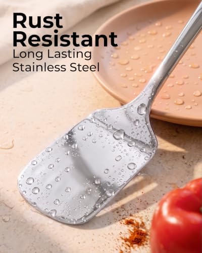 Zulay Kitchen Stainless Steel Spatula Turner