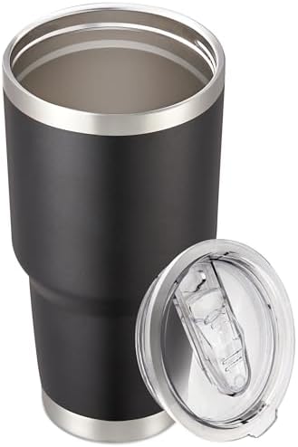 30 oz Tumbler with Lid Stainless Steel Tumblers, 1 Pack