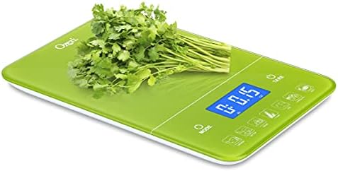 Ozeri Touch III 22 lbs (10 kg) Digital Kitchen Scale, in Tempered Glass