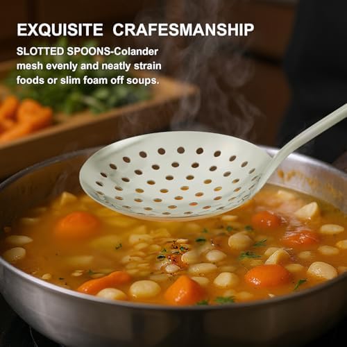 3-Piece Stainless Steel Utensil Set, Turner, Spoon, Skimmer, Silver
