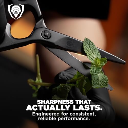 Dalstrong Japanese Stainless Steel Ambidextrous Kitchen Scissors - All Purpose - Heavy Duty - Detachable - Sharp Blade - Herbs, Pizza, Meat Cutting