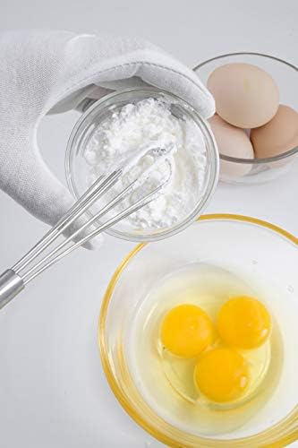 Mini Whisk, Stainless Steel Skinny Small Whisk Egg Beater for Blending, Whisking, Beating, or Stirring