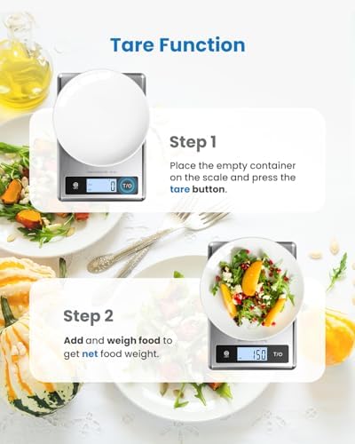 RENPHO Smart Food Scale with app, Nutritional Calculator, Stainless Steel