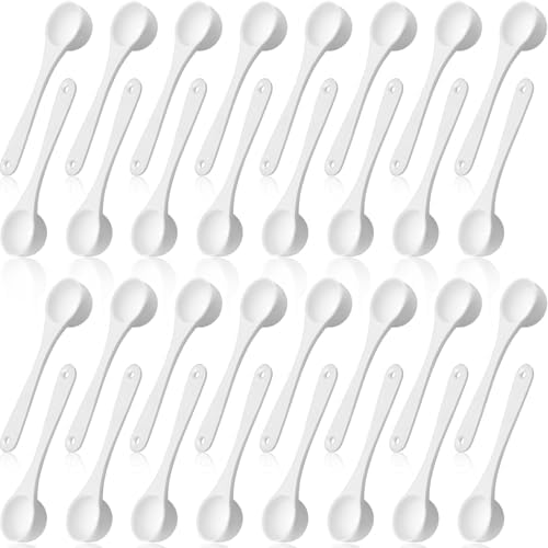 Maxdot 200 Pcs Teaspoon Measuring Spoons Bulk, 5 ml / 5 cc/ 1 Tsp