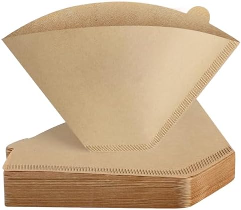 Clinuse 120Pcs #4 Cone Coffee Filters 8-12 Cup Compatible with Ninja Maker