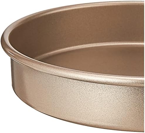 Cuisinart 9-Inch Chef's Classic Nonstick Bakeware Round Cake Pan, Champagne