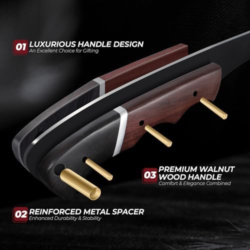 DRGSKL Boning Knife 7 inch - Brisket Trimming Knives for Meat Cutting