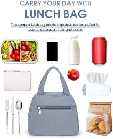 Lunch Bag, Large Insulated Lunch Box for Women Men