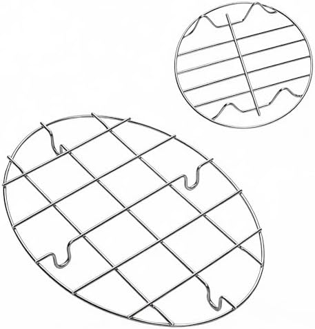 2 Pieces 304 Stainless Steel Cooling Racks, Roasting Rack
