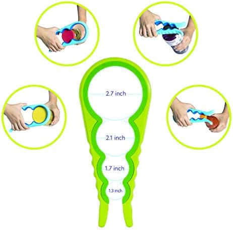 Evriholder Easi-Twist 1pk, Easy Grip Jar Opener, Pack of 1, Colors May Vary