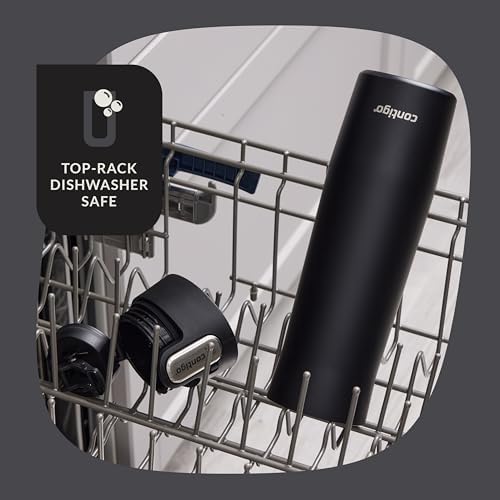 Contigo West Loop 3.0 Stainless Steel Insulated Travel Mug, Leak Proof with AutoSeal Lid, 24oz, Matte Black