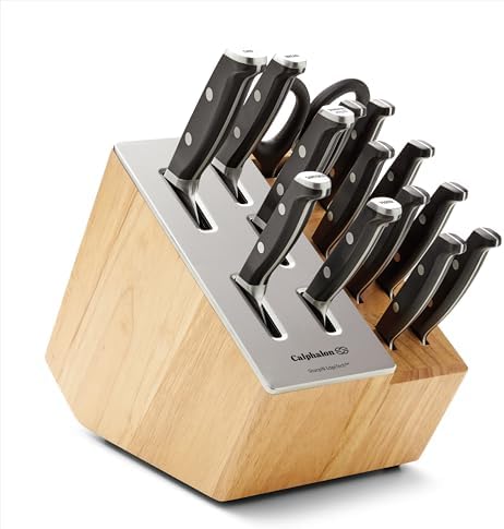 Premier by Calphalon® 15-Piece Knife Set with SharpIN™ Edgetech