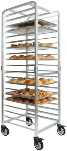 lopeztek Commercial 20-Tier Half & Full Sheet Pan Rack with Wheels