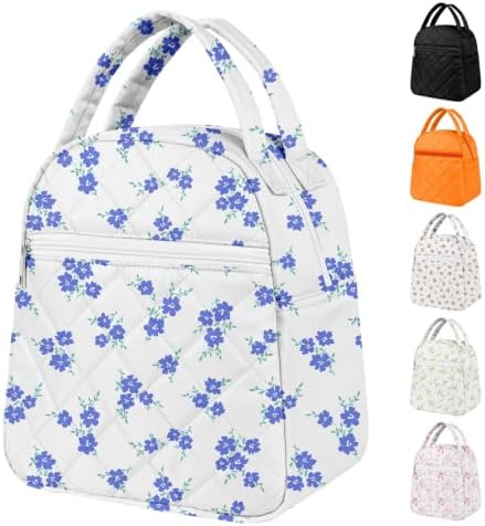 Paquesta Lunch Bag Women Stylish Quilted Lunch Boxes for Adult