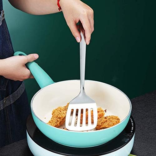 Stainless Steel Spatulas, Berglander Slotted Turner, Metal Turner For Cooking, Kitchen For Nonstick Cookware, Barbecue Spatulas, Dishwasher Safe, Easy to Clean
