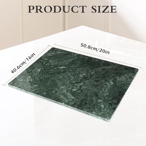 Marble Cutting Board for Kitchen 20×16 Inch green