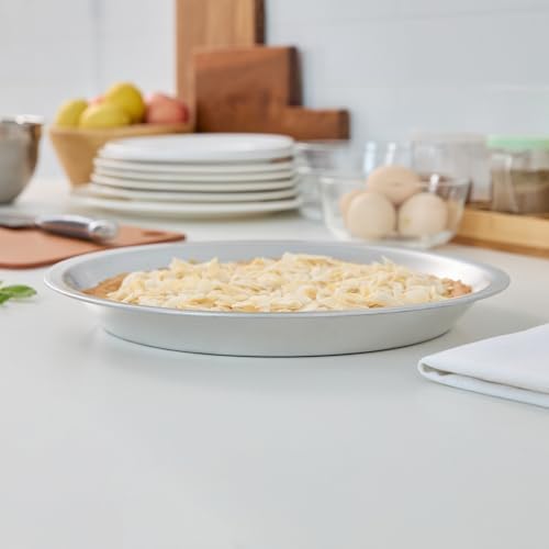 Restaurantware Aluminum Gauge Pie Pan, 11.9 In, 12 Pack