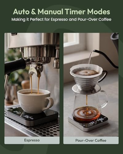 Maestri House S2 Espresso Coffee Scale with Timer 0.1g Precision Shot Scale