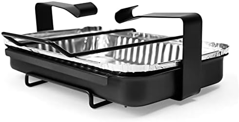 Uniflasy 7515 Grill Catch Pan Holder/Drip Pan/Grease Collection Pan Replacement Parts for Weber Genesis 1000-5500, Genesis Silver/Gold/Platinum, Genesis II Series, Platinum I/II, and Summit Grills