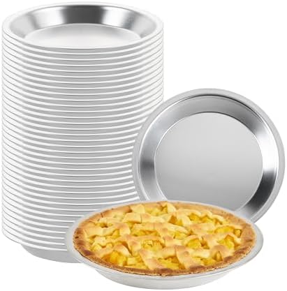 Restaurantware Aluminum Gauge Pie Pan, 9.9 In