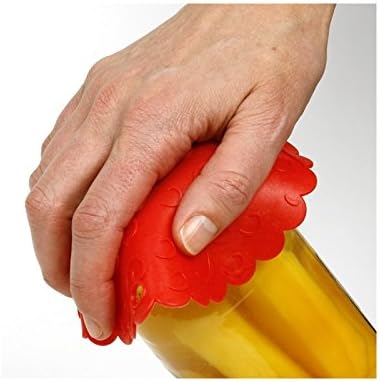 Norpro, Red Silicone Jar Opener, 6"