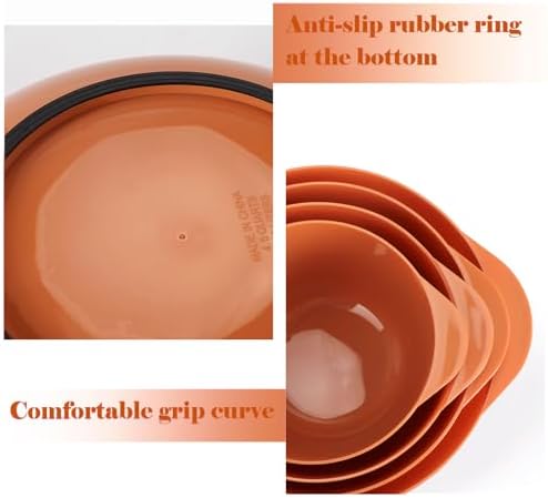 BoxedHome 4.5qt Mixing Bowls Set of 4