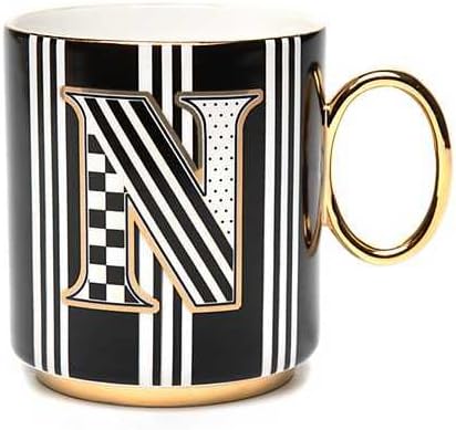 MACKENZIE-CHILDS My Mug, Decorative Ceramic Coffee Mug with Handle, N