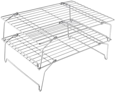 TeamFar Cooling Rack, 15"x10" Stainless Steel Wire Rack