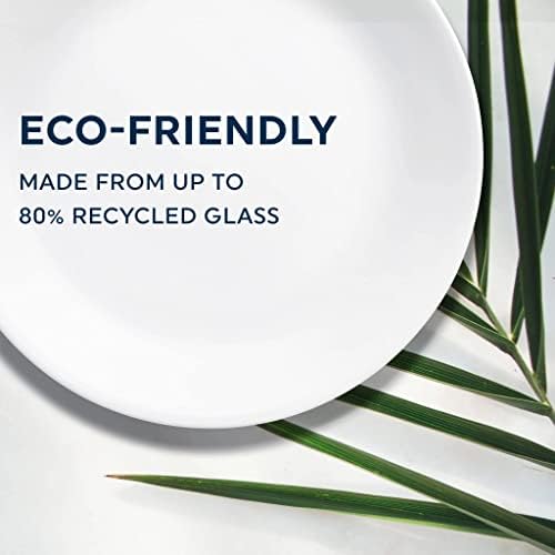 Corelle Vitrelle Serving Platter, 12-1/4-Inch Large Serving Plate, Triple Layer Glass, Crack and Chip Resistant, Country Cottage