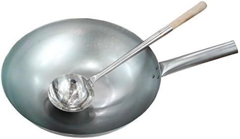 Sunrise Commercial Grade Wok Spatula/Ladle (#3 Ladle (16.75"L))