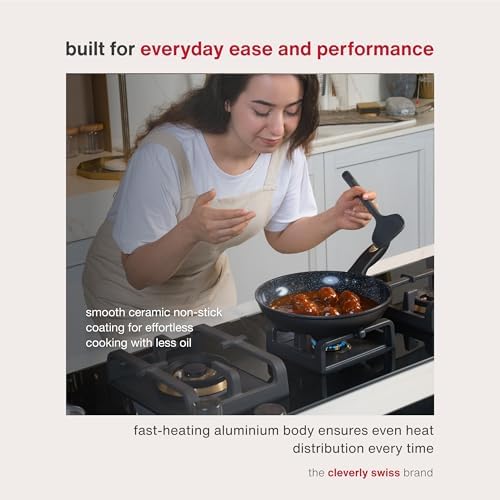 Zyliss Ultimate Ceramic Cookware, Non-Stick Fry Pan, 9.5"