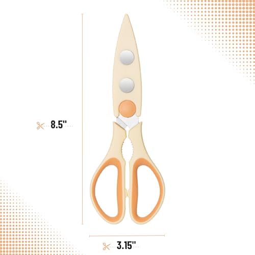 Mr. Pen- All Purpose Kitchen Shears with Protective Sheath, 8 Inch