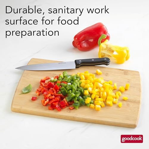 GoodCook Everyday Cutting Board, 12" x 16" Bamboo