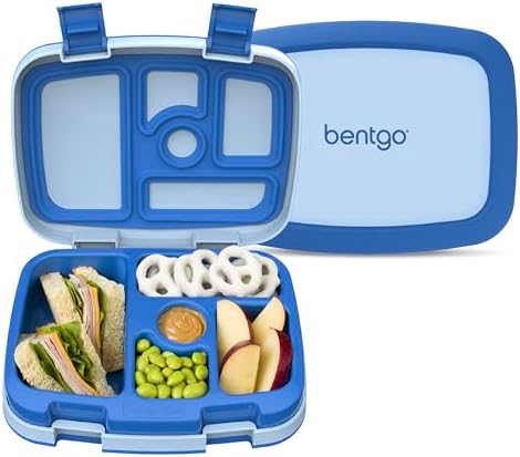 Bentgo Kids Bento-Style 5-Compartment Leak-Proof Lunch Box