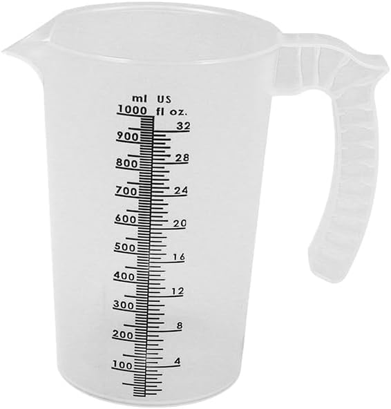 Valley Industries Multi-Purpose Measuring Pitcher - 32oz., Translucent