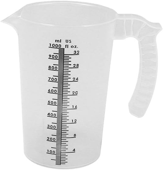 Valley Industries Multi-Purpose Measuring Pitcher - 32oz., Translucent