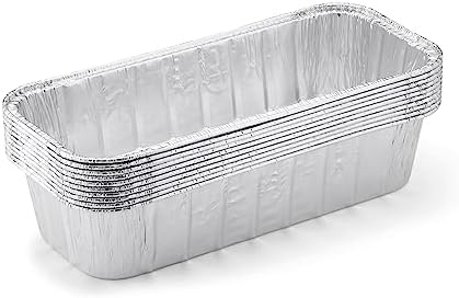 Weber Aluminum Drip Pans 10‑Pack – Disposable Foil Pans for Indirect Cooking, Catching Drippings, Ideal for Roasts, Turkeys & Gravy Drippings (Fits SmokeFire, Summit and Genesis II 400 & 600)