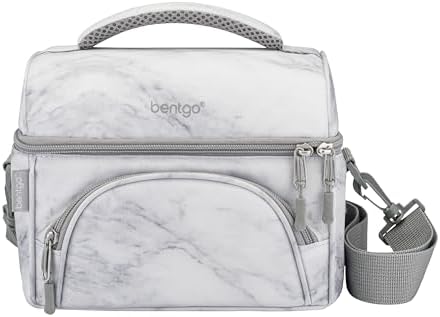 Bentgo Deluxe Insulated Lunch Bag with Adjustable Strap & Outer Pocket