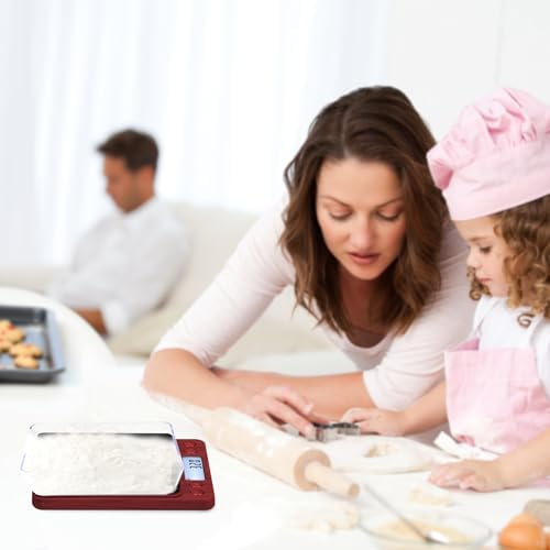 Fuzion Small Gram Scale 3000g, Digital Kitchen Food Scale, Gram and Ounce