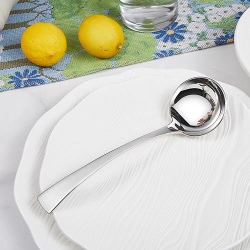 KEAWELL Austin 2-Piece 7.6-Inch 18/10 Stainless Steel Gravy Ladle Set (2)