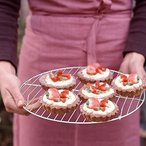 TeamFar Cooling Rack, 10.5 inch Stainless Steel Wire Rack Round