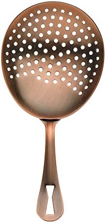 Barfly Bar Strainer, Antique Copper