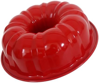 7 Inch Nonstick Fluted Tube Cake Pan, Round Tube Kugelhopf Mold
