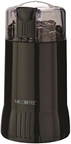 Mr. Coffee Electric Coffee Grinder|Coffee Bean Grinder| Spice Grinder, Black
