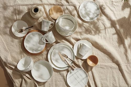 Lenox Oyster Bay 4Pc Mugs, 2.75, White