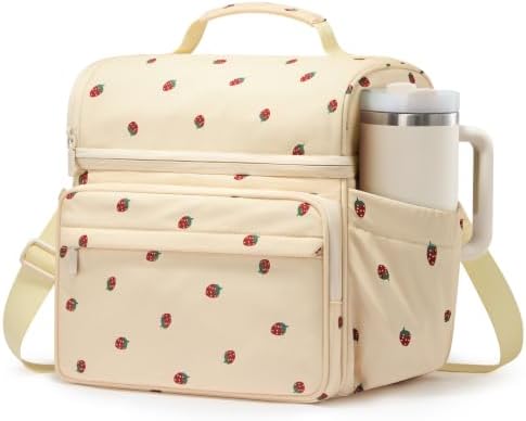 LOVEVOOK Lunch Bag for Men Women, Insulated Lunch Box, Large Cooler Lunbox