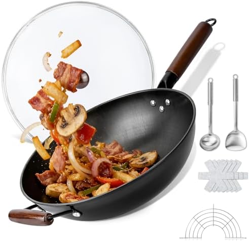 Carbon Steel Wok - 𝟑𝟑% 𝐎𝐟𝐟 Woks & Stir-Fry Pans