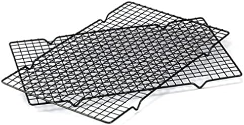 GoodCook Nonstick Steel Wire Cooling Rack, 16" x 10" (Set of 2)