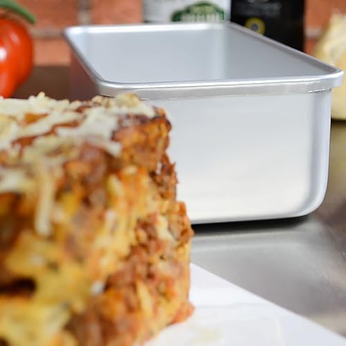 Fat Daddio's BP-5642 Anodized Aluminum Bread Loaf Pan, 7.75 x 3.75 x 2.5 inch